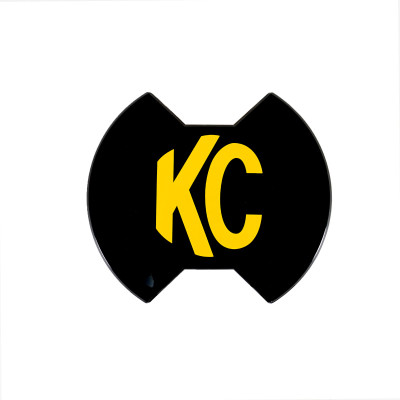 KC HiLiTES 5109 6" SlimLite LED Light Shield Hard Cover Black