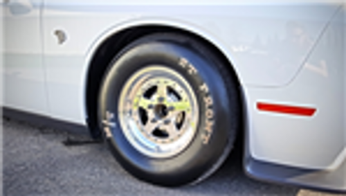 HHP Racing Competition Series 3-Piece Bolted 15x4.5 Front Drag Wheel by Bogart for Challenger, Charger, Magnum & 300 with Front Brake Conversion HHP Racing Competition Series 3-Piece Bolted 15x4.5 Front Drag Wheel by Bogart for Challenger, Charger, Magnum & 300 with Front Brake Conversion