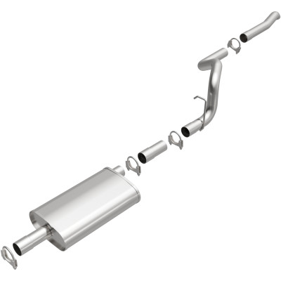 BRExhaust 106-0721 Direct Fit Exhaust System Kit for 87-95 Jeep Cherokee XJ & Wagoneer XJ 2.5/4.0L