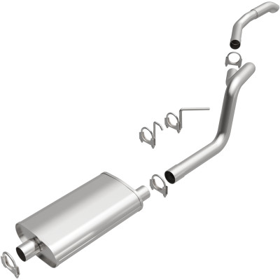 BRExhaust 106-0730 Direct Fit Exhaust System Kit for 93-98 Jeep Grand Cherokee ZJ 4.0/5.2L