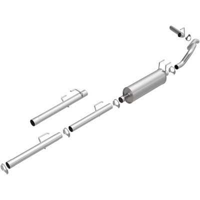 BRExhaust 106-0132 Direct Fit Exhaust System Kit for 06-08 Dodge Ram 1500 3.7/4.7L