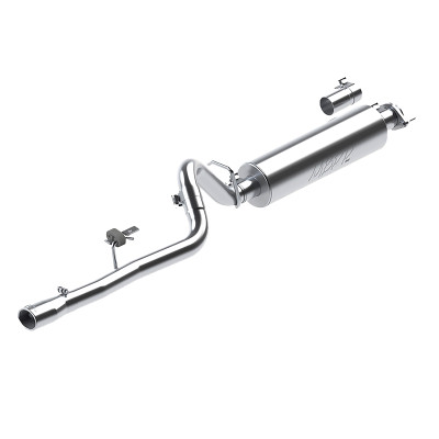 MBRP S5534409 ARMOR Plus Street Profile Cat-Back Exhaust for 86-01 Jeep Cherokee XJ 2.5/4.0L