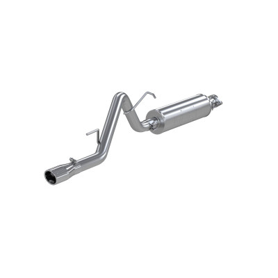 MBRP S5510AL ARMOR Lite Street Profile Cat-Back Exhaust for 02-07 Jeep Liberty KJ 3.7L