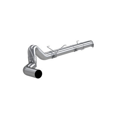 MBRP S61180PLM ARMOR Lite Race Profile Cat-Back Exhaust without Muffler or Tip for 04-07 Dodge Ram 2500/3500 5.9L Cummins