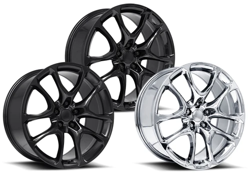 Factory Reproductions FR 551F Durango SRT Replica Wheel for 99-26 Jeep Grand Cherokee & Durango