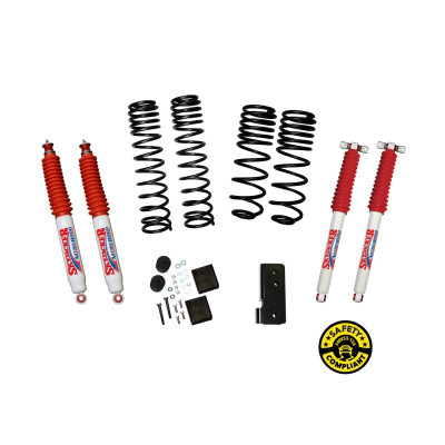 Skyjacker JK20BPNLT 2-2.5" Dual Rate Long Travel Suspension Lift Kit with Nitro 8000 Shocks for 07-18 Jeep Wrangler JK 2-Door