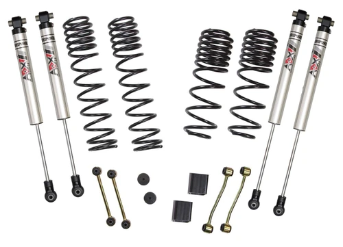 Skyjacker JL25ERBKXMLT 2.5" Dual Rate Long Travel Suspension Lift Kit with ADX 2.0 Shocks for 21-25 Jeep Wrangler JL 4xe Rubicon