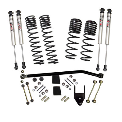 Skyjacker JL40RBKXMLTD 4" Dual Rate Long Travel Suspension Lift Kit with ADX 2.0 Shocks for 18-26 Jeep Wrangler Unlimited JL 3.0L EcoDiesel Rubicon