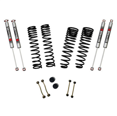 Skyjacker G251RPMLTD 2.5" Front 1" Rear Dual Rate Long Travel Coil Spring Lift Kit with M95 Monotube Shocks for 20-26 Jeep Gladiator JT 3.0L EcoDiesel Rubicon