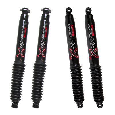Skyjacker G65B Black MAX Shock Kit for 20-26 Jeep Gladiator JT with 6-6.5" Lift