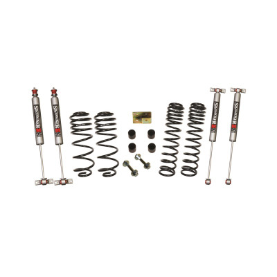 Skyjacker TJ25BPMLT 2.5" Dual Rate Long Travel Coil Spring Lift Kit with M95 Monotube Shocks for 97-06 Jeep Wrangler TJ & Unlimited