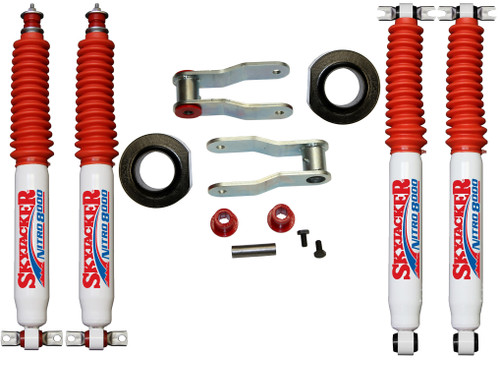 Skyjacker XJ20-N Value Lift Kit with Nitro 8000 Shocks for 84-01 Jeep Cherokee XJ