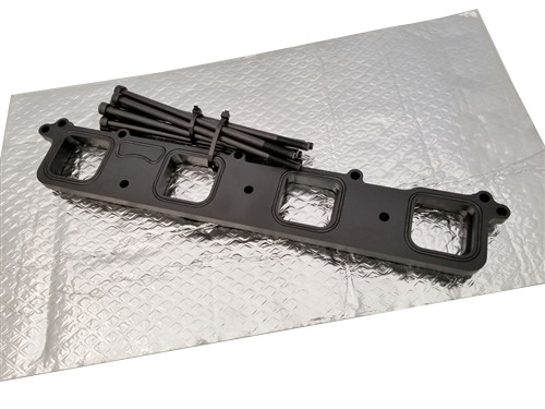 Forced Inductions 10mm Spacer Plates, Mounting Bolts & Thermal Blanket for 15-25 Demon, Challenger, Charger, Durango SRT Hellcat, Trackhawk & TRX 6.2L HEMI