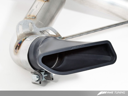 DISCONTINUED AWE Tuning McLaren 650S Performance Exhaust - Black Tips