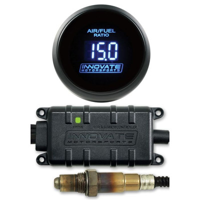 Innovate Motorsports 37950 DB Series Blue Wideband Air/Fuel Ratio Gauge Kit Complete with LC-2
