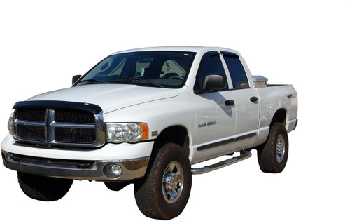 DISCONTINUED Auto Ventshade 25352 Bugflector II Hood Shield Protector Smoke for 02-05 Dodge Ram 1500 & 03-05 2500/3500