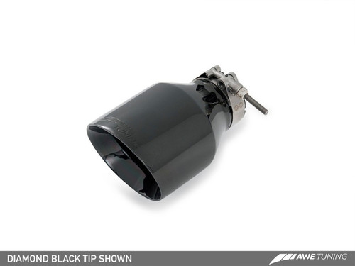 DISCONTINUED AWE Tuning VW MK7 Golf SportWagen Track Edition Exhaust w/Diamond Black Tips (90mm)
