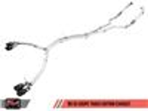 DISCONTINUED AWE Tuning Audi B9 S5 Coupe 3.0T Track Edition Exhaust - Diamond Black Tips (102mm)