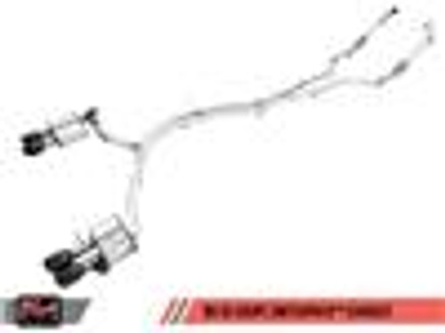 DISCONTINUED AWE Tuning Audi B9 S5 Coupe SwitchPath Exhaust w/ Black Diamond Tips (102mm)