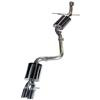 DISCONTINUED AWE Tuning Audi B9 S4 3.0T Touring Exhaust (Resonated for Perf. DP) 102mm - Chrome Silver Tips