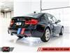 DISCONTINUED AWE Tuning BMW F3X 340i / 440i Touring Edition Axle-Back Exhaust - Carbon Fiber Tips
