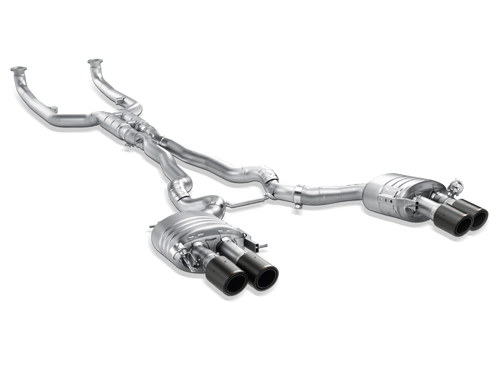 DISCONTINUED Akrapovic 11-17 BMW M5 (F10) Evolution Line Cat Back (Titanium) (Req. Tips)