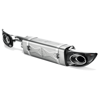 DISCONTINUED Akrapovic 10-13 Porsche 911 Turbo / Turbo S (997 FL) Slip-On Line (Titanium) w/ Titanium Tips