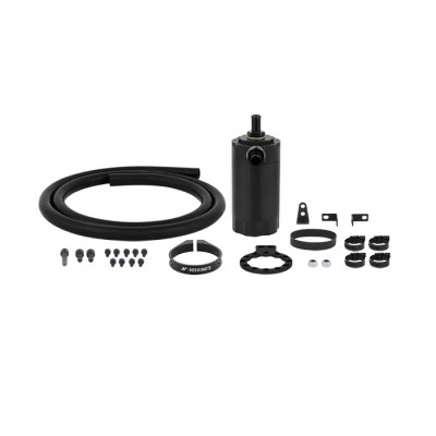 Mishimoto MMBCC-UNI-BK Universal Baffled Oil Catch Can Black Mishimoto MMBCC-UNI-BK Universal Baffled Oil Catch Can Black