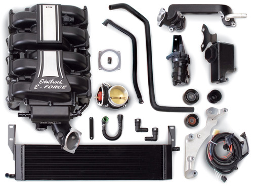 DISCONTINUED Edelbrock Supercharger Stage 3 - Profesional Tuner Kit 2005-2009 Ford Mustang 4 6L 3V w/ o Tuner - 1585