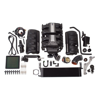 DISCONTINUED Edelbrock Supercharger Stage 1 - Street Kit 2010-2010 Ford Mustang 4 6L 3V w/ o Tuner - 15890