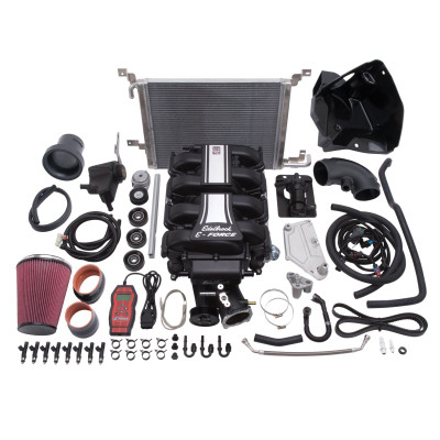 DISCONTINUED Edelbrock Supercharger Stage 2 - Track Kit 2011-2014 Ford Mustang 5 0L w/ Tuner - 15896