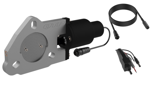 QTP QTEC225 2-1/4" Bolt-On QTEC Electric Cutout Valve