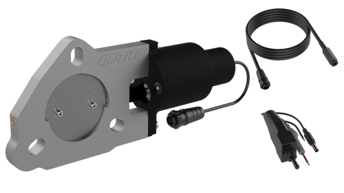 QTP QTEC25 2-1/2" Bolt-On QTEC Electric Cutout Valve 