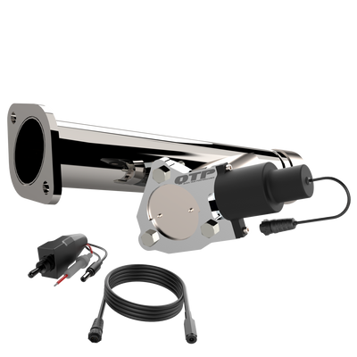 QTP 520019 Aggressor Cutout Pipe for 19-24 RAM 1500 Crew Cab Short Bed 5.7L VVT HEMI