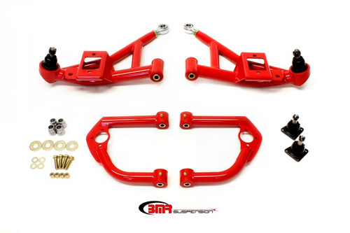 DISCONTINUED BMR 93-02 F-Body Upper And Lower A-Arm Kit - Red