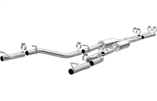 Magnaflow COMPETITION SERIES Stainless Catback Exhaust - REUSES OE TIPS (2015-2016 5.7L HEMI Dodge Charger R/T & Chrysler 300C) - 19227 Magnaflow COMPETITION SERIES Stainless Catback Exhaust - REUSES OE TIPS (2015-2016 5.7L HEMI Dodge Charger R/T & Chrysler 300C) - 19227