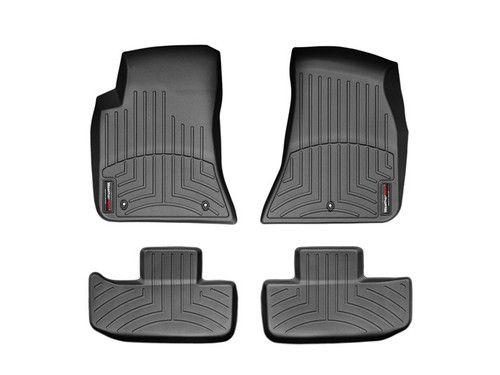 WeatherTech 44386-1-2 Front & Rear FloorLiners Black for 11-14 Challenger WeatherTech 44386-1-2 Front & Rear FloorLiners Black for 11-14 Challenger