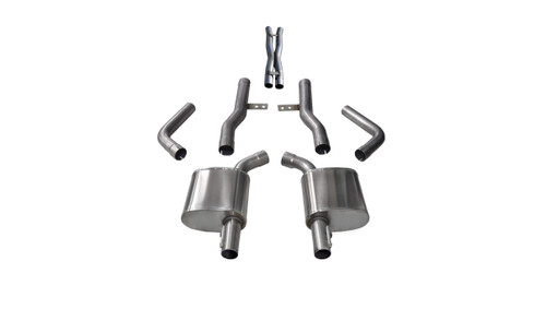 CORSA 21018 Xtreme Cat-Back No Tips for 17-22 Charger R/T & 300 5.7L VVT HEMI CORSA 21018 Xtreme Cat-Back No Tips for 17-22 Charger R/T & 300 5.7L VVT HEMI