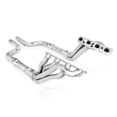 Stainless Works HM64HDRCAT 1-7/8" Long Tube Headers with Catted Mid Pipes for 06-23 Challenger, Charger, Magnum, 300C 6.1/6.2/6.4L & 09-23 5.7L VVT HEMI RWD 