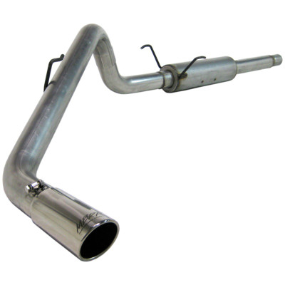 MBRP S5102AL ARMORE LITE Tour Profile Single Side Stainless-Steel Tip Aluminized 3" Cat-Back Exhaust for 2003 Dodge Ram 1500 RC/QC SB 5.7L HEMI