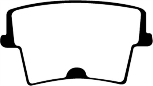 EBC 05-10 Chrysler 300C 5.7 Yellowstuff Rear Brake Pads - DP41722/2R