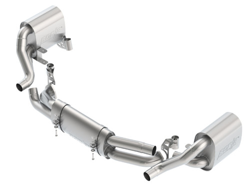 DISCONTINUED BORLA 09-11 Porsche 997.2/911 3.6L/3.8L AT/MT RWD/AWD S-Type Cat-Back Exhaust - 140711