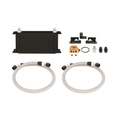 Mishimoto MMOC-WRA-07TBK Engine Oil Cooler Kit Thermostatic Black for 07-11 Jeep Wrangler JK 3.8L Mishimoto MMOC-WRA-07TBK Engine Oil Cooler Kit Thermostatic Black for 07-11 Jeep Wrangler JK 3.8L