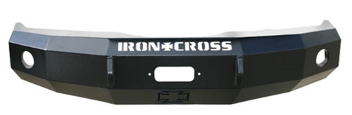 DISCONTINUED Iron Cross 18-19 Jeep Wrangler JL Full Size Base Front Bumper w/o Bar - Matte Black