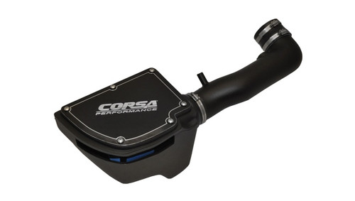 CORSA 44412 Closed Box Air Intake with PowerCore Filter for 12-18 Jeep Wrangler JK 3.6L