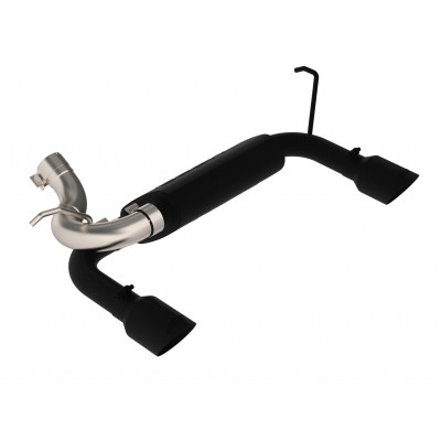 MBRP S5528BLK Black Series Dual Rear Exit 2-1/2" Axle-Back Exhaust for 07-18 Jeep Wrangler JK 3.8/3.6L MBRP S5528BLK Black Series Dual Rear Exit 2-1/2" Axle-Back Exhaust for 07-18 Jeep Wrangler JK 3.8/3.6L