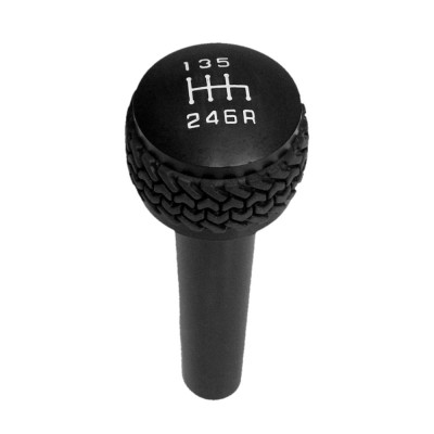 DISCONTINUED DV8 Offroad 2005-2010 Jeep TJ/JK 6-Speed Shift Knob Black Finish