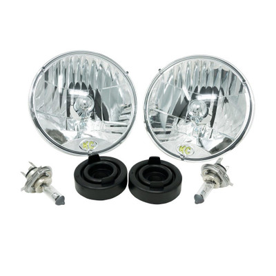 KC HiLiTES 42301 7" H4 DOT Halogen Headlights for 97-06 Jeep Wrangler TJ & Unlimited KC HiLiTES 42301 7" H4 DOT Halogen Headlights for 97-06 Jeep Wrangler TJ & Unlimited