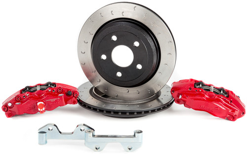 Alcon BKR5059D12 Rear Big Brake Kit for 07-18 Jeep Wrangler JK, 18-24 Wrangler JL & 20-24 Gladiator JT