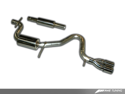 DISCONTINUED AWE Tuning 2.5L Golf/Rabbit Catback Performance Exhaust